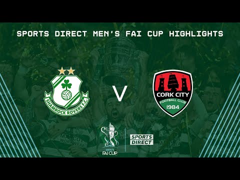 2025 Sports Direct Men’s FAI Cup Final | Shamrock Rovers 2-0 Cork City | Highlights