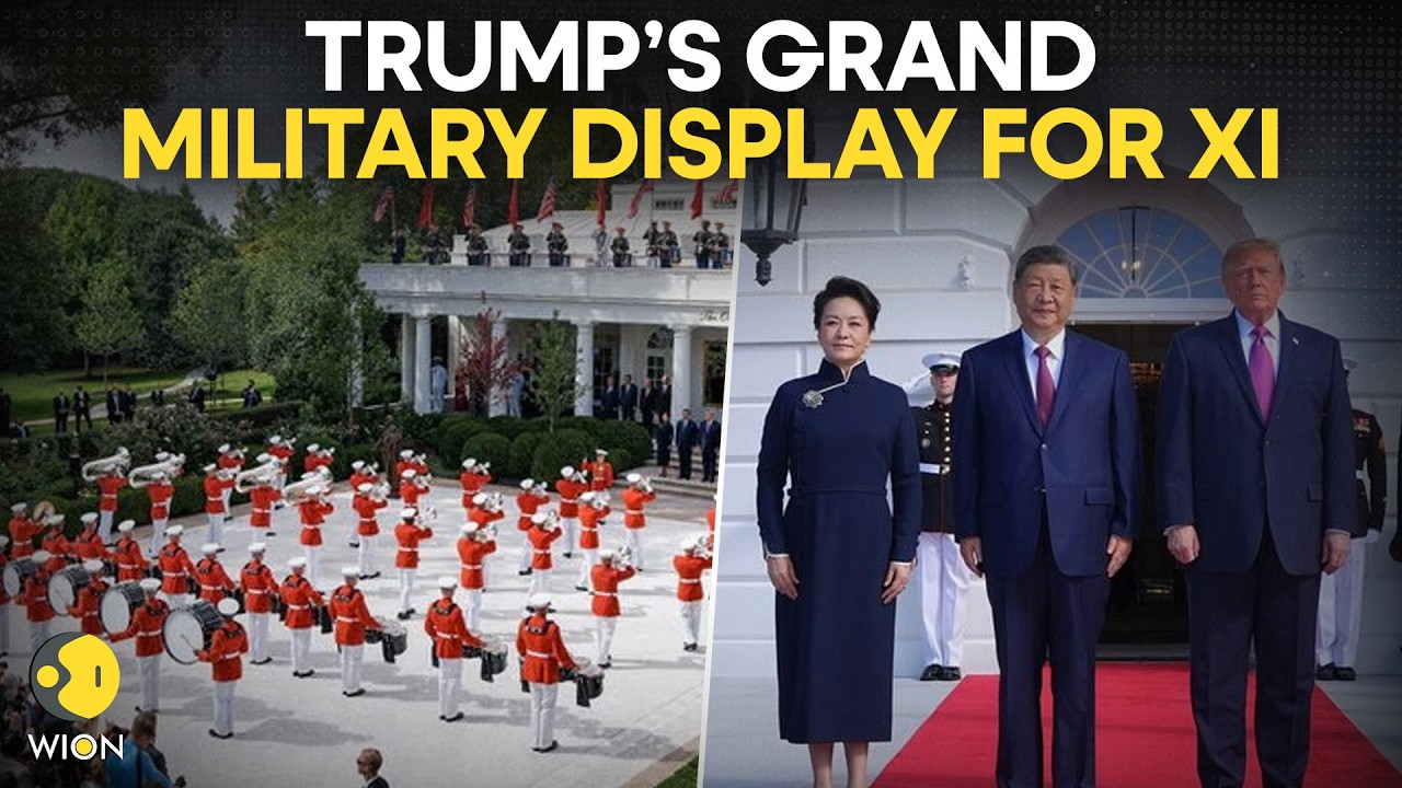 Trump-Xi Summit LIVE | Trump & Xi Witness Major Military Show In U.S.-China Friendship Display |WION