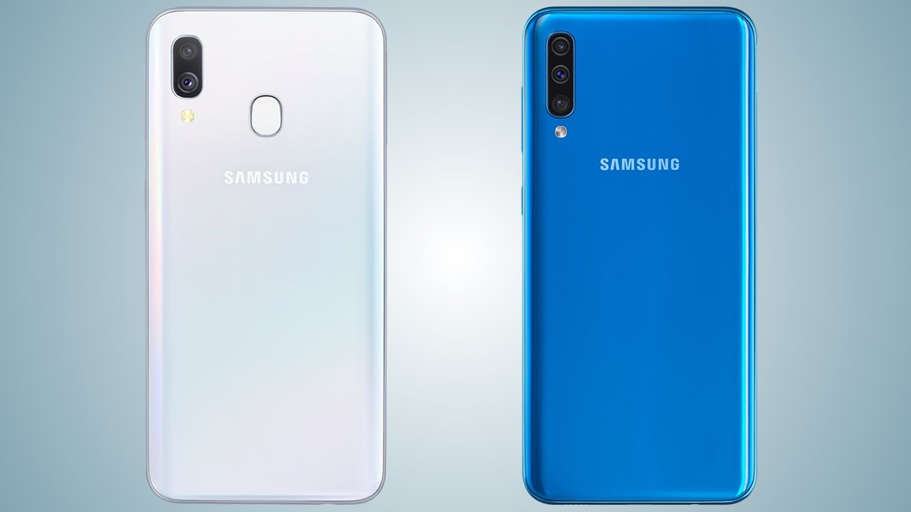 Samsung Galaxy A40 vs Galaxy A50 Comparison