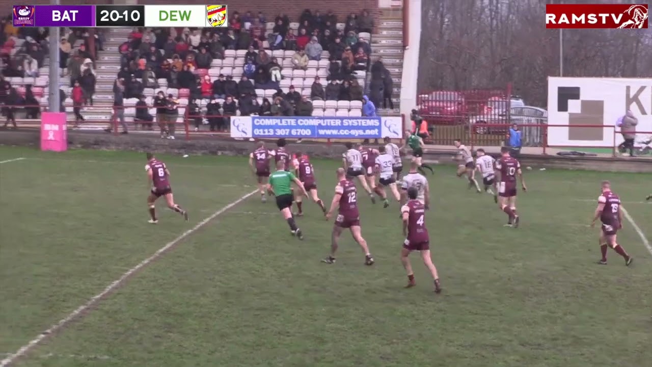 Highlights Batley Bulldogs vs Dewsbury Rams 26 December 2022