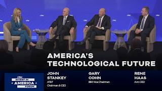 America's Technological Future with Gary Cohn, Rene Hass and John Stankey at CNBC Invest in America