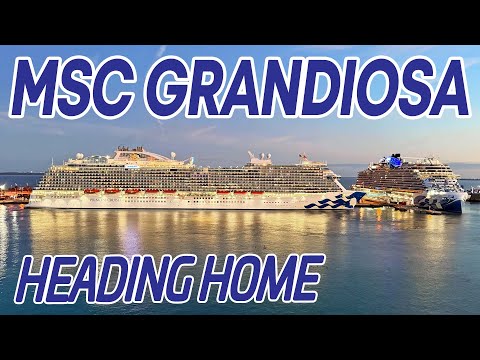 Time To Head Home | MSC Grandiosa Vlogs | Ep  7