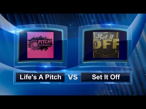 Life's A Pitch vs Set It Off - Pool Play - Women's Tampa Bay Kickball Open #TBKO2018