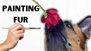 Fur Real? Mastering Realistic Fur in Watercolor