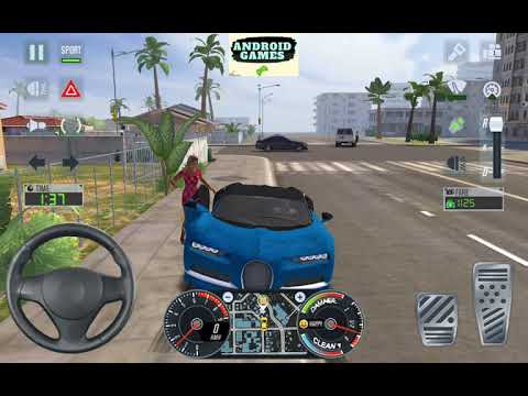 Taxi Sim 2020 🚖👮‍♂️ CITY CAR 4X4 BEACH UBER DRIVER GAME - Car Games 3D Android iOS