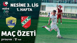 Etimesgut - Karşıyaka | Nesine 3. Lig 2. Grup 1. Hafta Maç Özeti