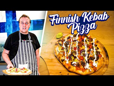 Finnish Döner Kebab pizza | Kebabpizza