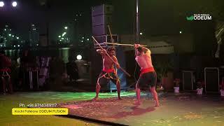 Kerala Cultural Dance Performance Fusion By Kochi Folklore ODEUM