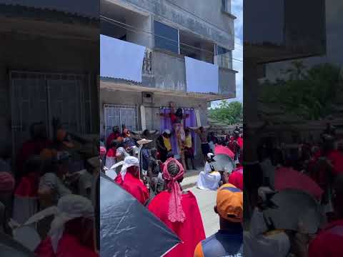 Viacrucis 2026 en Timbiqui Cauca #semanasanta #religion #viral #shorts #shortvideo #viralvideo