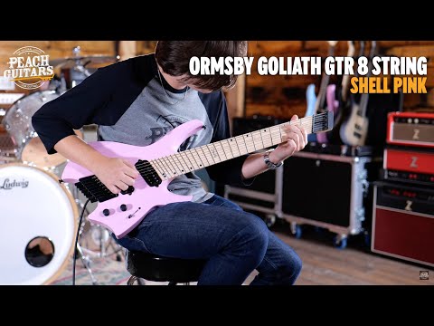 Ormsby Goliath GTR | 8-String Multi-Scale - Shell Pink image 12