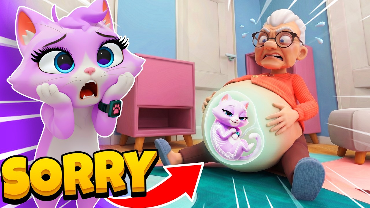 GRANNY Is PREGNANT and Nobody Knows... in I AM CAT!