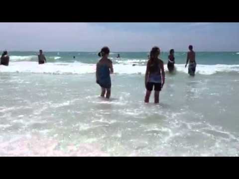 Lainey and KK at the beach