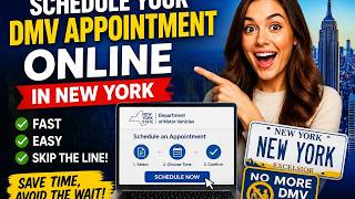 How to schedule a DMV appointment online in New York