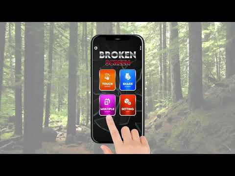 Broken Screen Prank 4k Phone