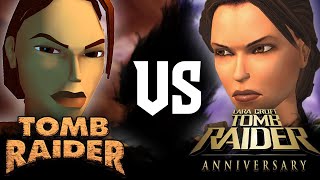 Tomb Raider 1 vs Tomb Raider Anniversary