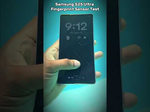 Samsung S25 Ultra Fingerprint Sensor Test  #shortsfeed