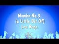 Mambo No.5 (A Little Bit Of) - Lou Bega (Karaoke Version)