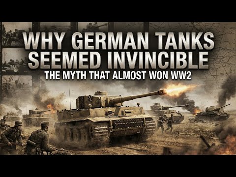 Why German Tanks Seemed Invincible: The Myth That Almost Won WW2
