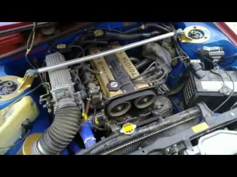 Toyota Starlet KP60 4AGE Conversion - spinup