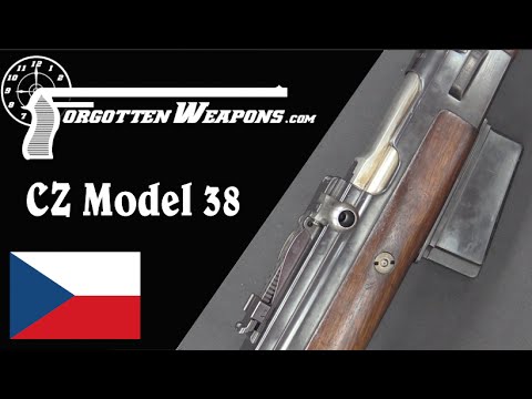 Prototype CZ-38 Trials Rifle