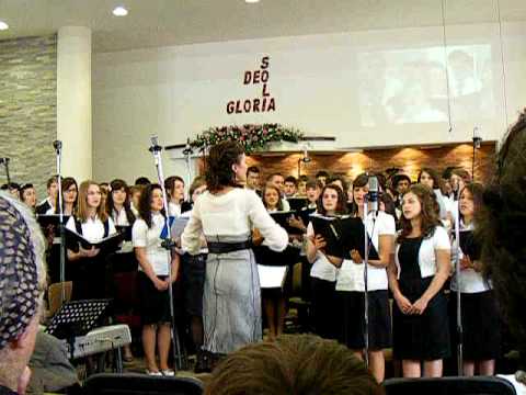 Corul Scolii Crestine Filadelfia-Soli deo gloria 2010-Suceava