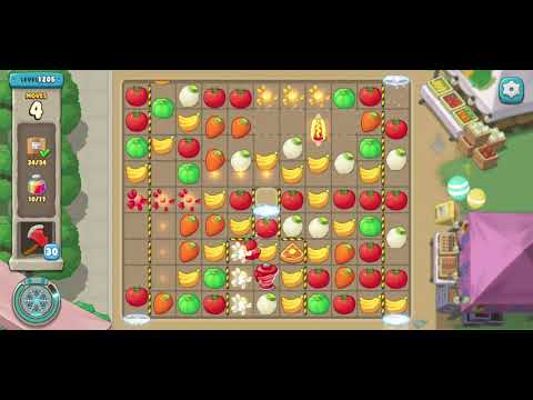 We Bare Bears Match3 Repairs Level 1205 - No Boosters