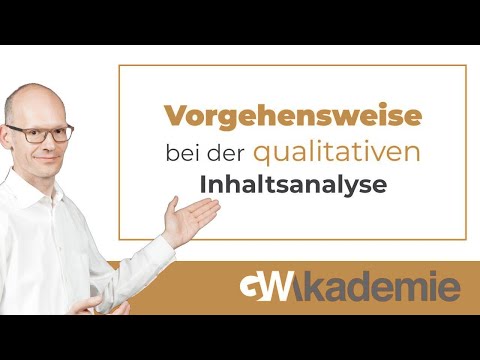 Vorgehensweise bei der qualitativen Inhaltsanalyse