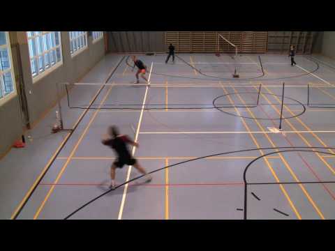 Badminton simple homme 14.11.2009