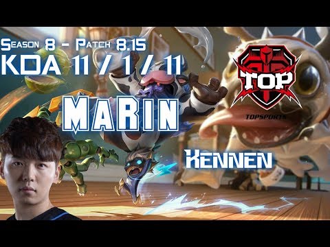 TOP MaRin KENNEN vs DR. MUNDO Top - Patch 8.15 KR Ranked