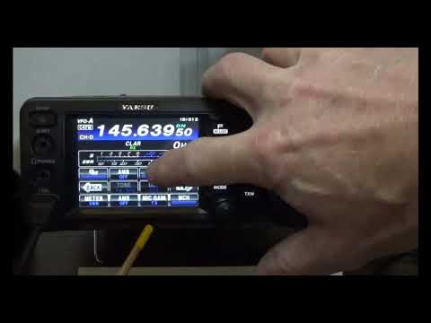 FT991A Accessing C4FM Wires X Node - Programming Memory Channel and Changing Room Example with QSO