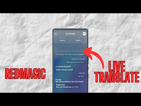 RedMagic AI Live Translation – Real Time Call Test!🚀