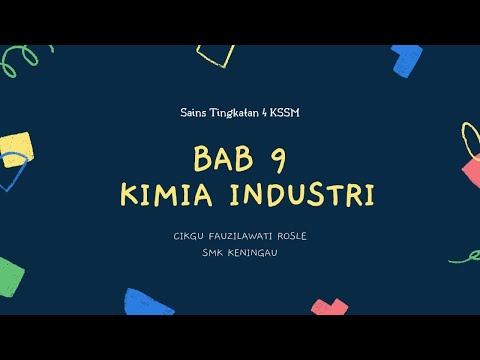 SAINS Tingkatan 4 KSSM | Bab 9 Kimia Industri | 9.1 Aloi