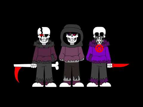 SwapFell!Murder Time Trio phase 1 - dissension of dust