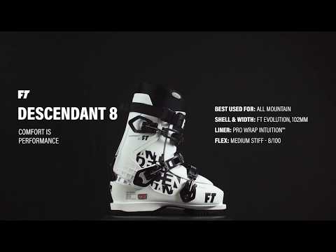 Full Tilt 2019/2020 Descendant 8 Ski Boots - Comfort Is Performance