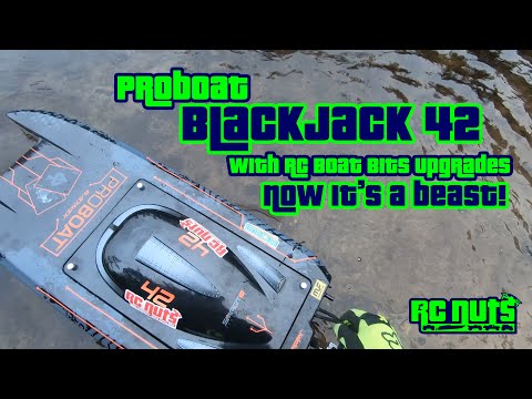 Blackjack 42 with RC Boat Bits Upgrades