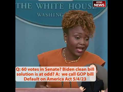 Q: 60 Votes In Senate? Biden Clean Bill Solution At Odd? A: We Call GOP Bill Default On America Act