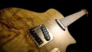 Video thumbnail for Framus Custom Shop Masterbuilt - The Blank T - European Ash Burl Top #17-3699 by Framus & Warwick