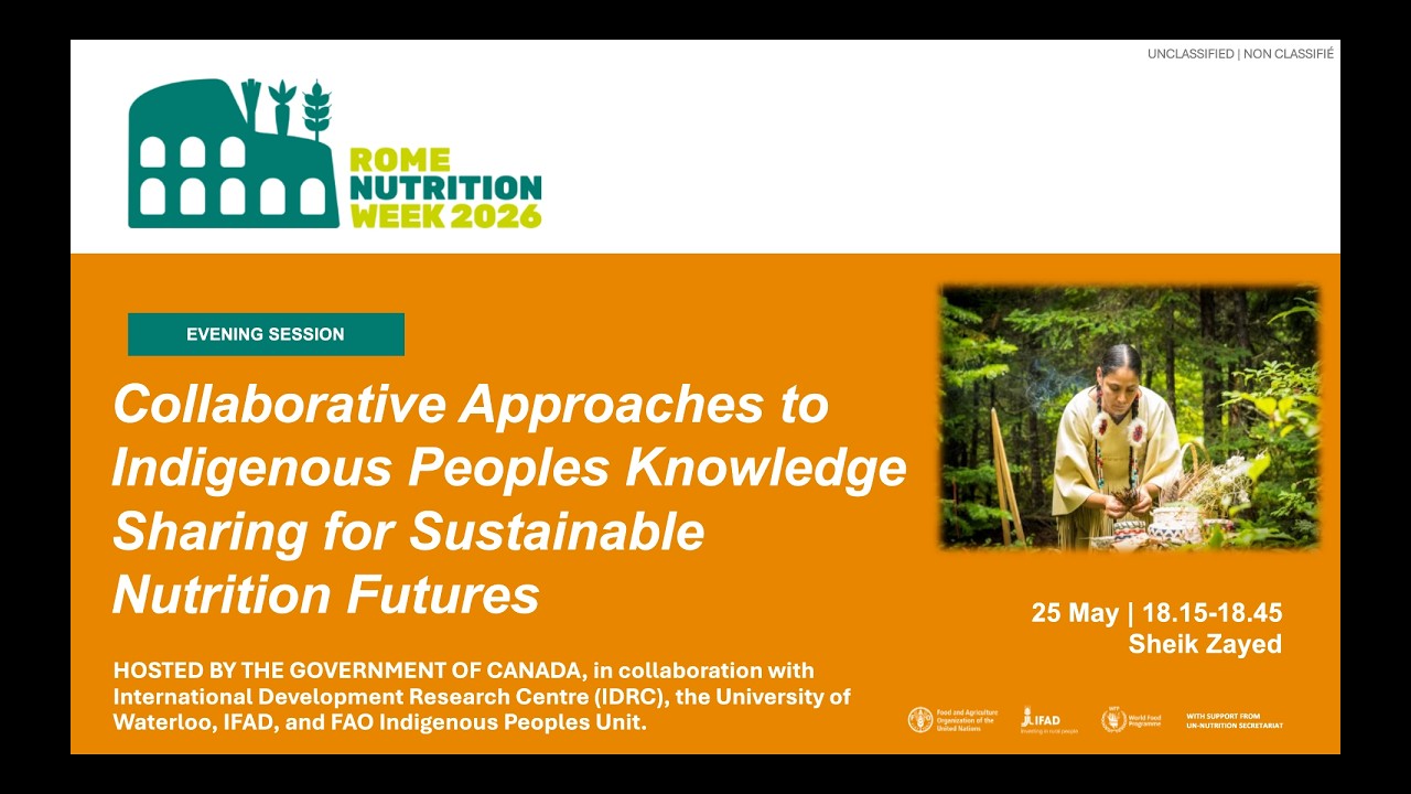 Day 1 - 25 May 2026 - Evening Event - Collaborative Approaches to Indigenous Peoples Knowledge