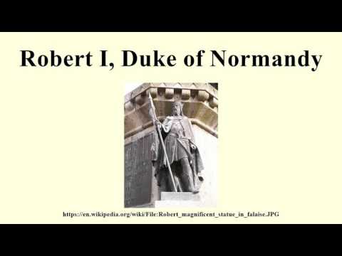 Robert I, Duke of Normandy