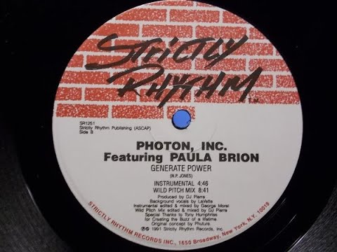 Photon, Inc.* Featuring Paula Brion – Generate Power