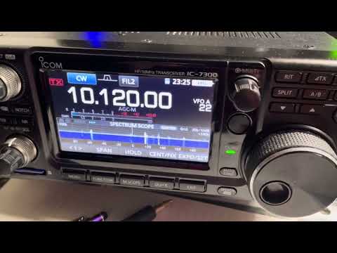 N3FJP logging software rig control on the Icom 7300