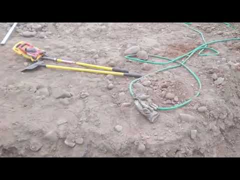 (Strawbale) Castle in the Sky: Part 2: Foundation: Hand Excavation