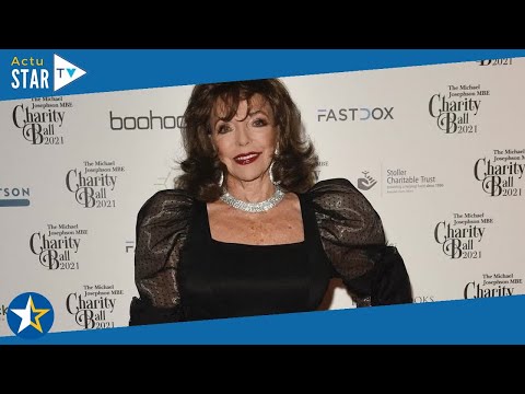 Joan Collins : la star de Dynastie affirme que son premier mari l'a violée lors de leur premier rend