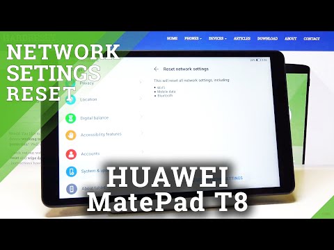 How to Reset Network Settings in HUAWEI MatePad T8 – Find Network Options