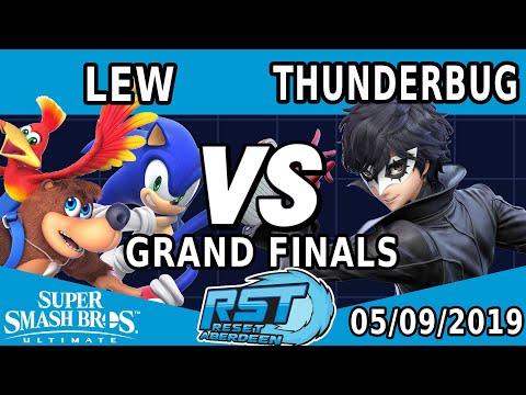 RESET 25 Grand Finals - Lew (Banjo & Kazooie, Sonic) vs ThunderBug (Joker)