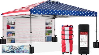 Best Choice Products 10x10ft Easy Pop Up Canopy w/Side Wall 10 Pockets Review