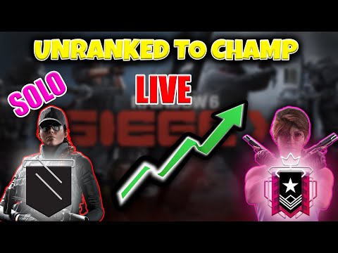 Solo Queue to CHAMPION Starts NOW (Siege X Launch Grind)