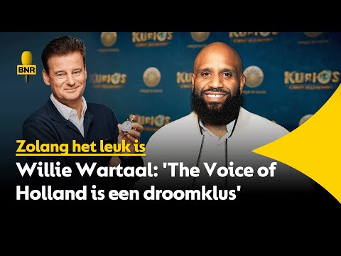 Willie Wartaal: 'Op de stoel zitten bij The Voice of Holland is echt een droomklus'