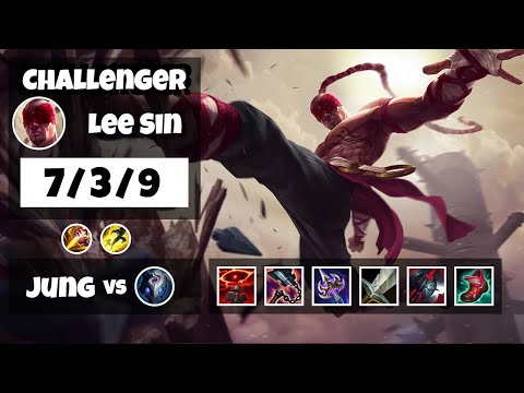 Lee Sin 11.12 S11 Jungle Challenger Replay (7/3/9) - EU