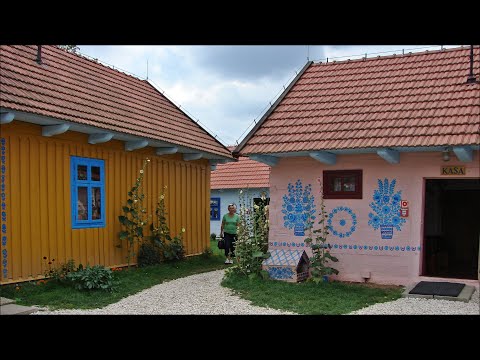 ZALIPIE ✿ Zagroda Felicji Curyłowej ✿ Zalipie - a painted village ✿08/2019 - cz.3.